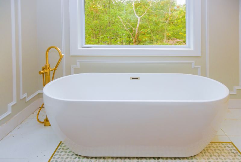 Elegant Bathtub Installation